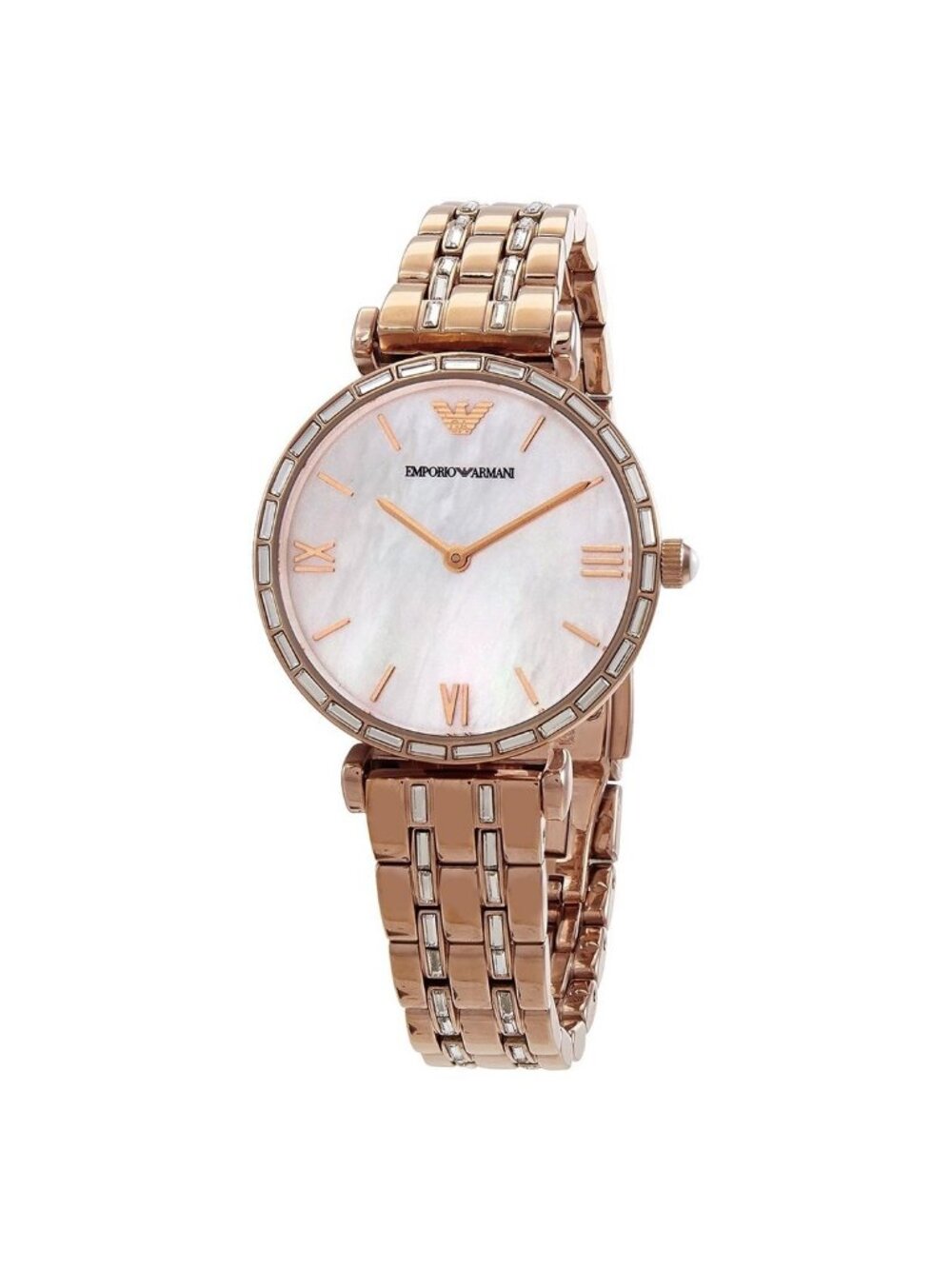 NWT Emporio Armani Gianni T-Bar Quartz Ladies Watch